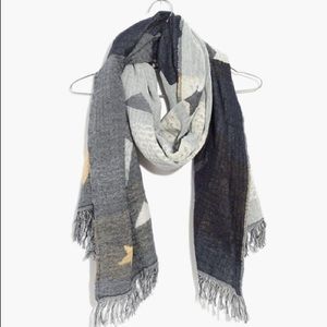 Madewell Geo-Star Jacquard Scarf